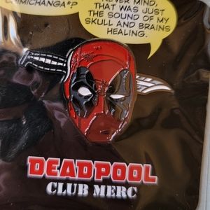 Deadpool Club Merc Pin